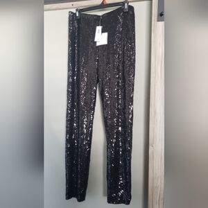 Premier Black Sequin Pants